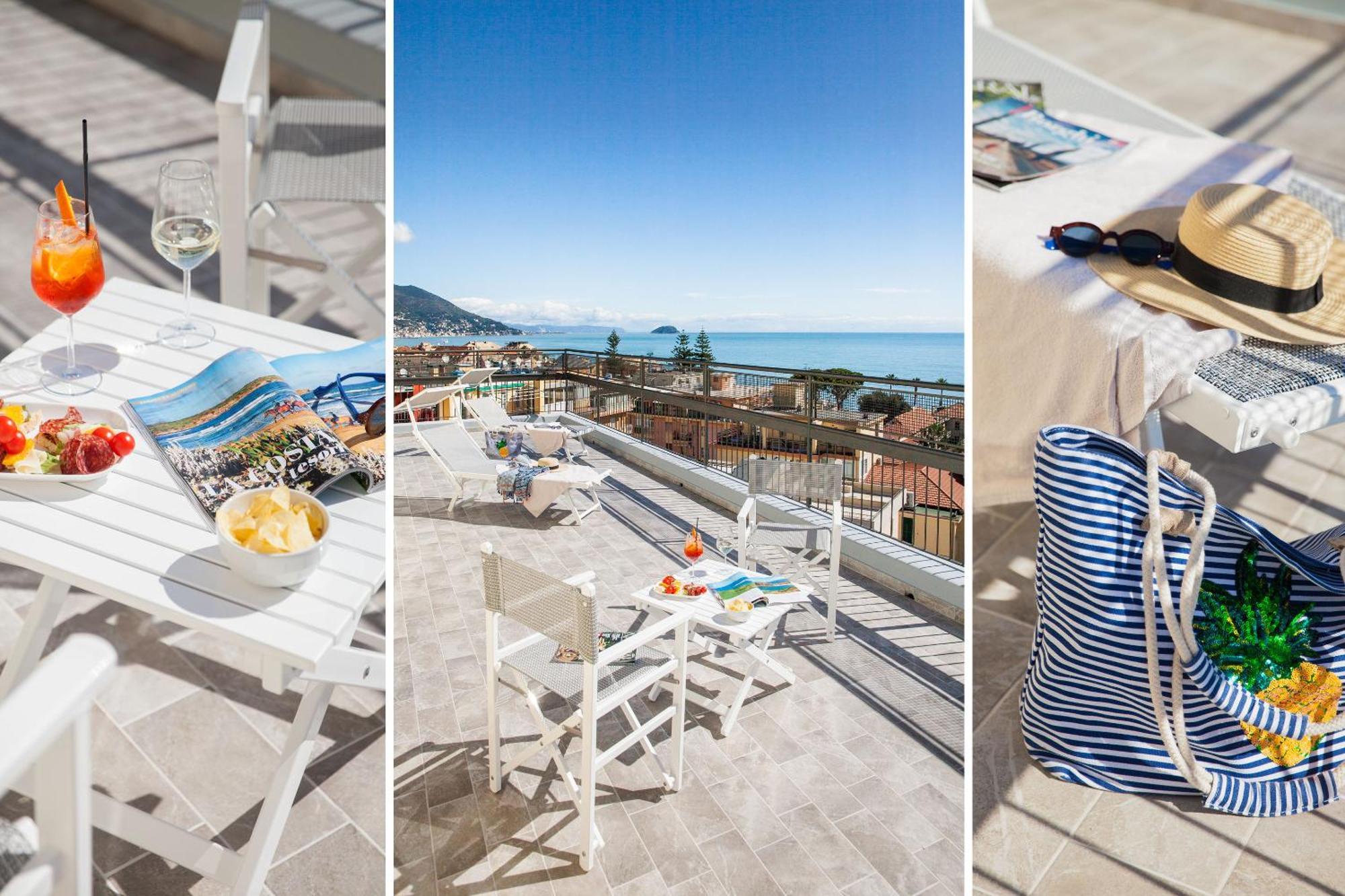 Hotel Tritone Laigueglia Exterior foto
